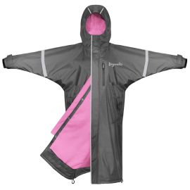 Drywalks All Seasons Coat Charcoal/Pink