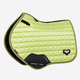 LeMieux Loire Satin Close Contact Saddle Pad Kiwi