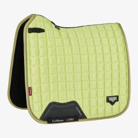 LeMieux Loire Satin Dressage Saddle Pad Kiwi