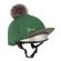 LeMieux Pom Pom Hat Silk-Hunter Green