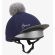 LeMieux Pom Pom Hat Silk Navy