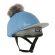 LeMieux Pom Pom Hat Silk Ice Blue