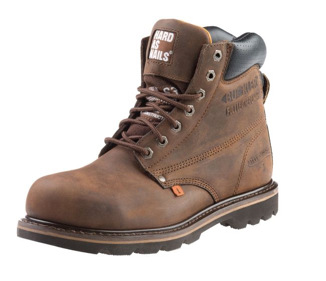 Buckler Lace Up Safety Boot Brown B425SM