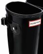 Hunter Womens Original Tall Gloss Wellington Boots Black