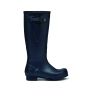 Hunter Mens Norris Field Side Adjustable Neoprene Wellington Boots Navy