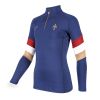 Shires Young Rider Team Aubrion Long Sleeve Base Layer- Navy