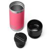 Yeti Rambler Bottle With Hotshot Cap Tropical Pink 12oz