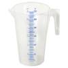 Tony Mitchell Clear Poly Measuring Jug 3L