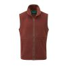 Alan Paine Mens Aylsham Fleece Gilet Rust