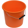 Tony Mitchell Calf Bucket Orange 5L