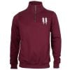 Hexby Original 1/4 Zip Sweatshirt Rhubarb