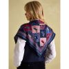 Joules Womens Bloomfield Silk Scarf Horse