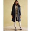 Joules Womens Pembury Long Coat Dark Navy