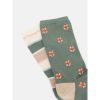 Joules Womens Everyday 2 Pk Socks Khaki Fox