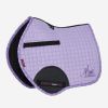 LeMieux Mini Suede Jump Saddle Pad Wisteria