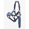 LeMieux Vogue Mini Fleece Headcollar & Leadrope Indigo