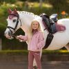 LeMieux Mini Suede Close Contact Saddle Pad Orchid