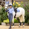 LeMieux Young Rider Esme Mesh Pull On Breeches Dusk Blue
