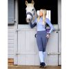 LeMieux Young Rider Esme Mesh Pull On Breeches Dusk Blue
