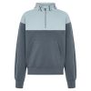 LeMieux Young Rider Kate Quarter Zip Sweat Petrol