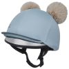 LeMieux Mini Double Pom Hat Silk Glacier
