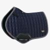 LeMieux Twilight Loire Satin Close Contact Saddle Pad Navy