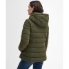 Barbour Womens Camellia Puffer Jacket Olive
