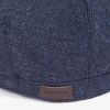 Barbour Mens Barlow Flat Cap Navy