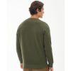 Barbour Mens Prep Logo Crew Jumper Olive
