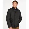 Barbour Mens Powell Quilted Jacket Black