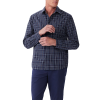 RM Williams Mens Classic Shirt Navy/Red/Cream