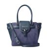 Fairfax & Favor Windsor Tote Suede Handbag Ink