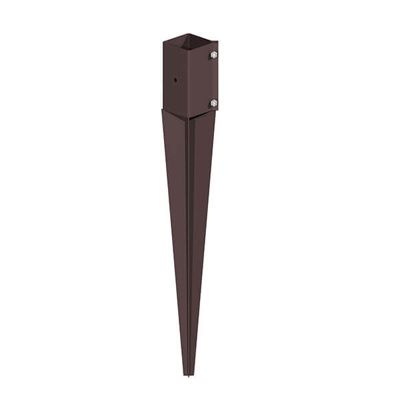 Birkdale  Swift Clamp Drive Post Support 100mm x 750mm Brown