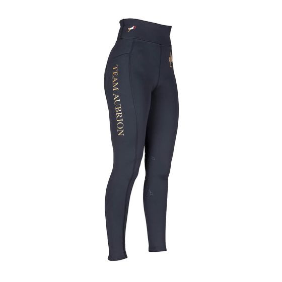 Shires Womens Aubrion Team Winter Riding Tights