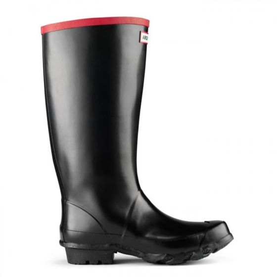 Hunter Argyll Full Knee Wellington Boots Black