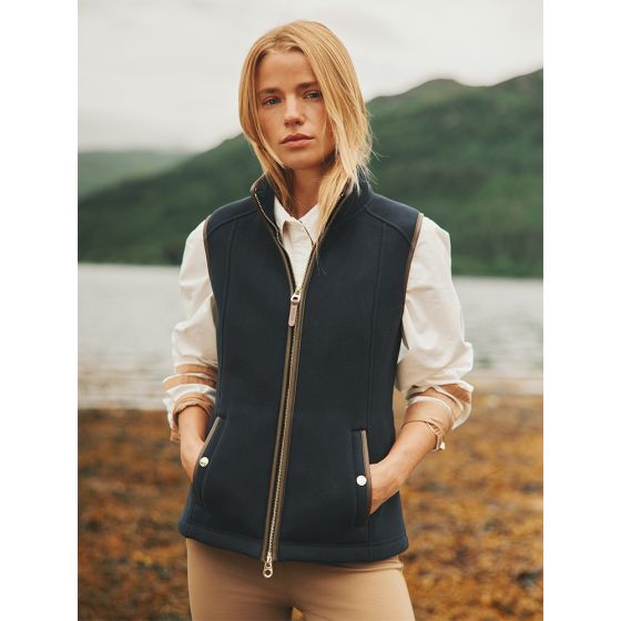 Joules Women Fairbourne Gilet Dark Navy