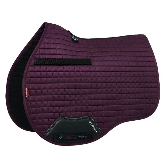 LeMieux ProSport Suede GP Saddle Pad Fig