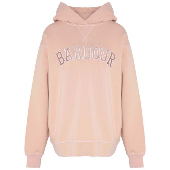 Barbour Womens Northumberland Hoody Mahogany Rose