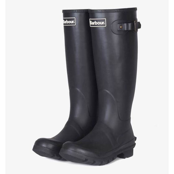 Barbour Ladies Bede Wellington Boots Black | Buy Online