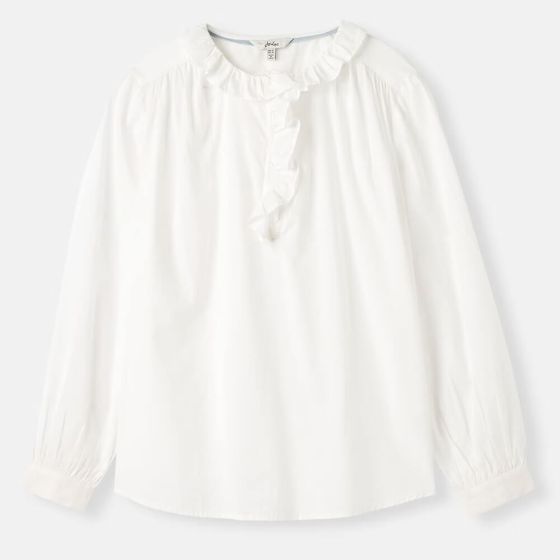 Joules Womens Melanie Blouse Chalk
