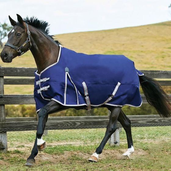 WeatherBeeta ComFiTec Essential Lite Plus Turnout Rug 50g Navy