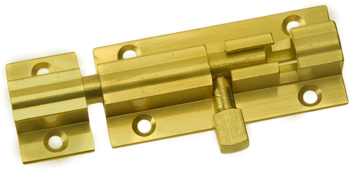 Eliza Tinsley Barrel Bolt Brass 76 mm (3 inch)