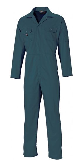 Dickies WD4819R Redhawk Boilersuit Economy Stud Front Green