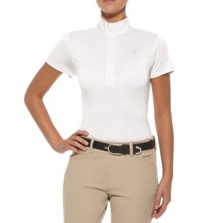 Ariat Ladies Aptos Show Top White