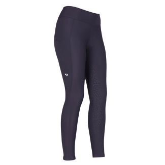 Shires Womens Aubrion Rhythm Laminated Riding Tights Navy