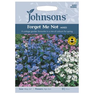 Johnsons Forget Me Not Mixed Seeds