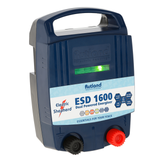 Rutland ESD1600 Dual Powered Battery & Mains Fence Energiser