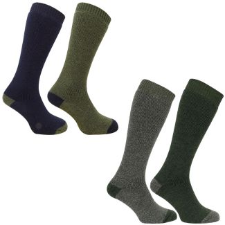 Hoggs of Fife Mens Country Long Socks 2 Pack - Cheshire, UK