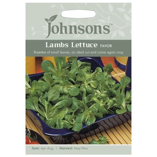 Johnsons Lambs Lettuce Favor Seeds