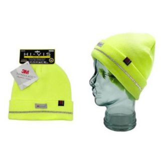 Platinum Marlow Knitted Beanie Hi-Vis